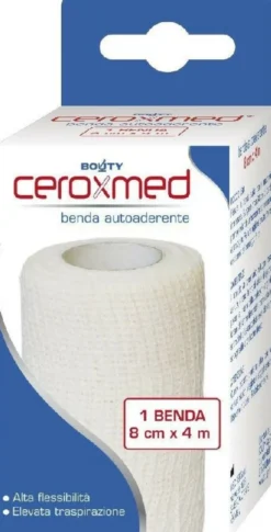 Ceroxmed Benda Autoaderente cm 8x4 m