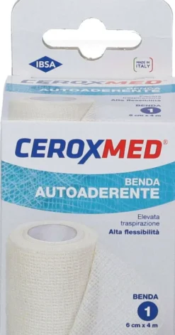 Ceroxmed Benda Autoaderente cm 6x4 m