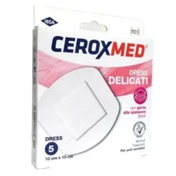 Ceroxmed Compresse Dress Cerotti Delicati 10x10cm 5 Pezzi