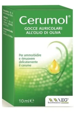 Cerumol Gocce Auricolari all'Olio di Oliva Flaconcino 10 ml