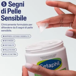 Cetaphil Crema Idratante Viso e Corpo Idratazione intensa 450 g