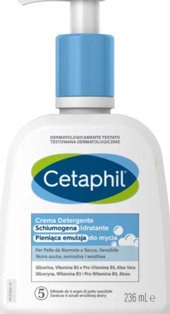 Cetaphil Detergente Schiumogeno Idratante 236ml