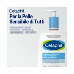 Cetaphil Emulsione Detergente Crema Viso Corpo Idratante 470 ml