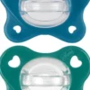 Chicco Dual Soft Succhietto Azzurro 16-36 Mesi 2 Pezzi