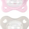 Chicco dual soft succhietto rosa 2-6 mesi 2 pezzi