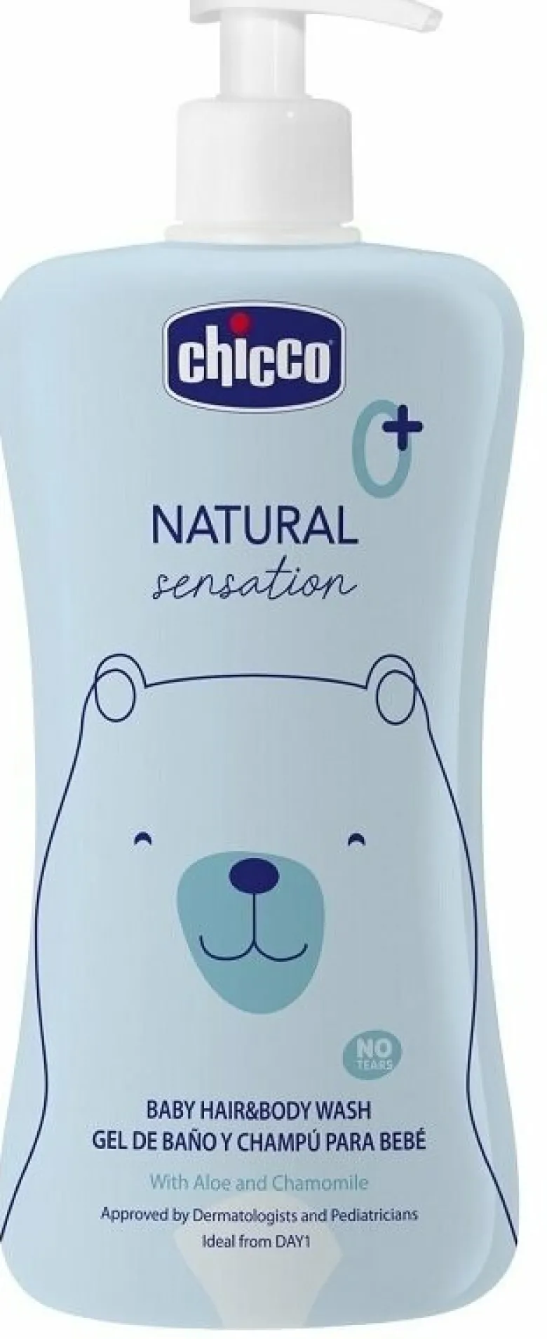 Chicco natural sensation bagnoshampo 500 ml