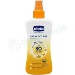 Chicco Protezione Solare Latte Spray Per Bambini SPF 30+ 150 ml