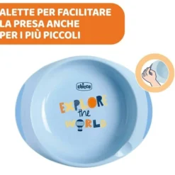 Chicco Set Pappa 12 mesi + Azzurro