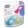 Chicco succhietto air boy in silicone 16-36 mesi 2 pezzi