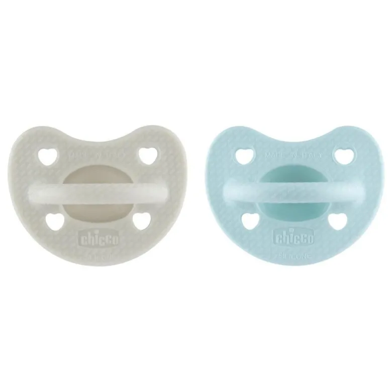 Chicco succhietto physioforma soft luxe 6-16m bambino 2 pezzi