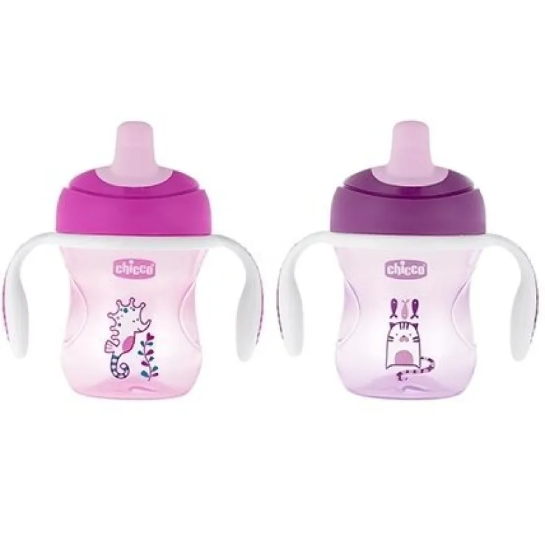 Chicco tazza sport rosa 18 mesi