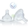 Chicco Tettarella Perfect5 In Silicone Flusso Normale +0m 2 Pezzi