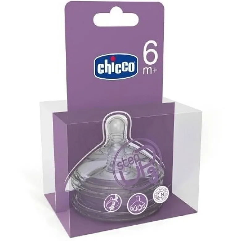 Chicco tettarella stepup new 6m+ flusso veloce