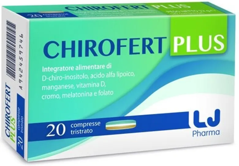 Chirofert Plus Integratore Fertilità 20 Compresse
