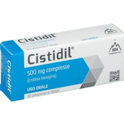 Cistidil 500 mg Per acne 30 Compresse Levocistina