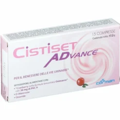 Cistiset Advance Integratore 15 Compresse
