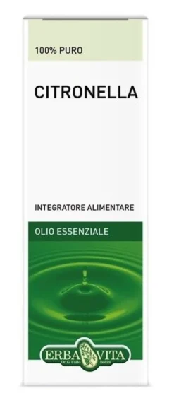 Citronella Olio Essenziale Erba Vita 10 ml