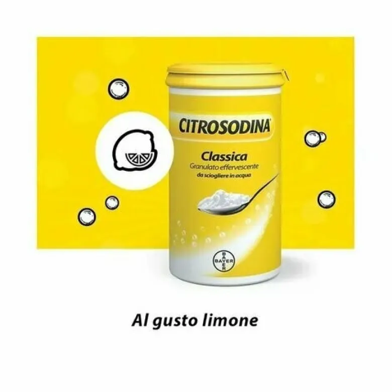 Citrosodina Granulato Effervescente Digestivo Contro Pesantezza di Stomaco 150g