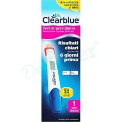Clearblue Test Di Gravidanza Digitale Rilevazione Precoce
