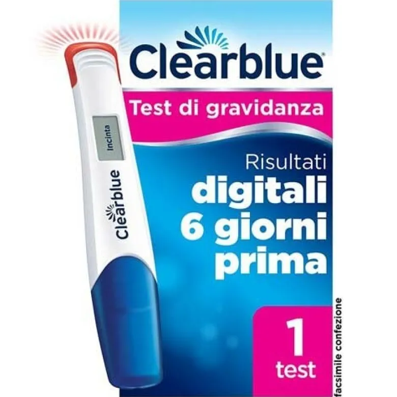 Clearblue Test Di Gravidanza Digitale Rilevazione Precoce