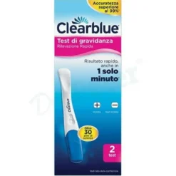 Clearblue test gravidanza pregnancy visual 2 stick