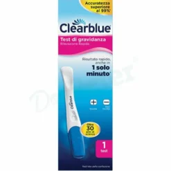 Clearblue Test Gravidanza Rilevazione Rapida 1 test