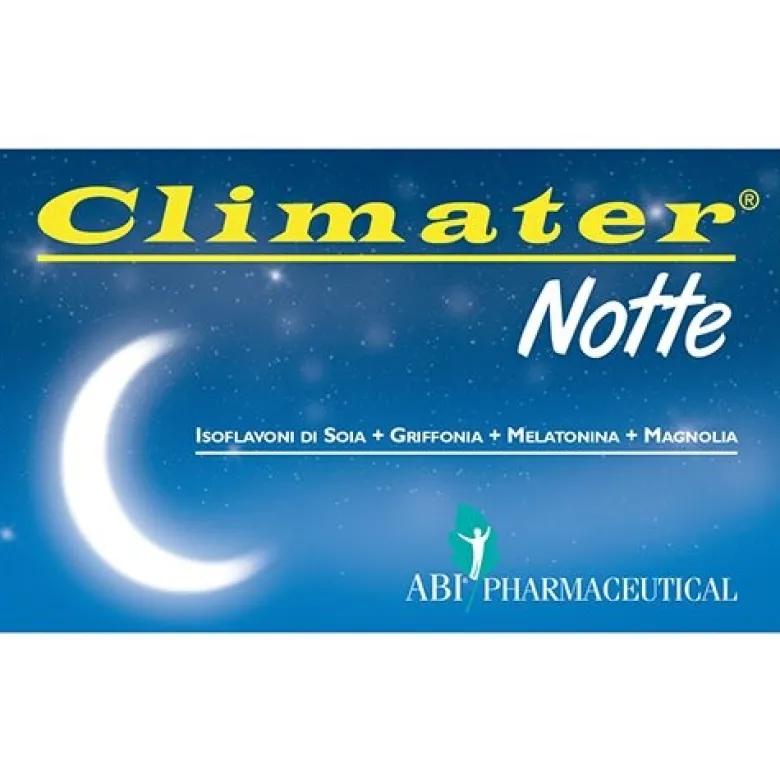 Climater Notte Integratore Menopausa 20 Compresse