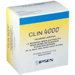 Clin 4000 Integratore Lassativo Stitichezza 30 Bustine 10 g