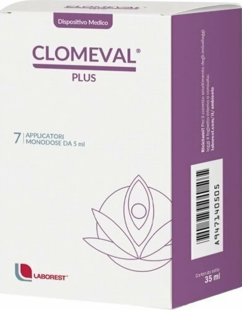 Clomeval plus gel vaginale 35ml + 7 applicatori monouso