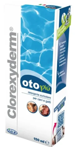 Clorexyderm oto piu' detergente auricolare per cani e gatti