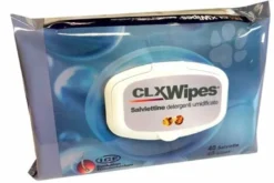 Clorexyderm Wipes, Salviettina per cani e gatti 40 Salviettine