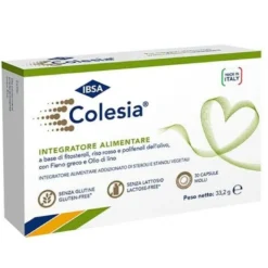 Colesia Integratore per il Colesterolo 30 Capsule Molli