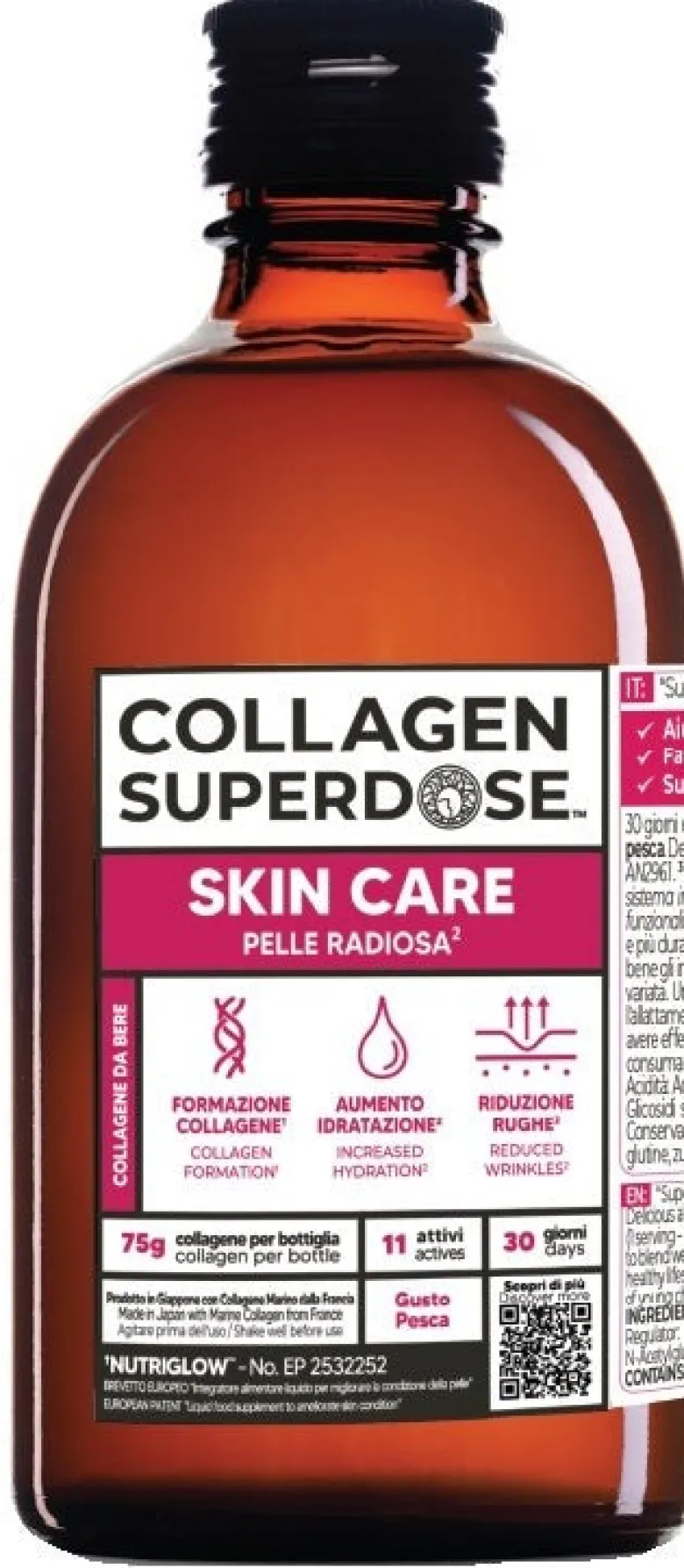 Collagen Superdose Skin Care 300 ml Collagene 75 g
