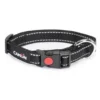Collare lowtension reflex nero 25 mm x 42/68 cm