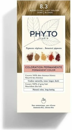Color kit 8,3 biondo chiaro dorato 1 latte 50 ml + 1 crema 50 ml + 1 maschera 12 ml
