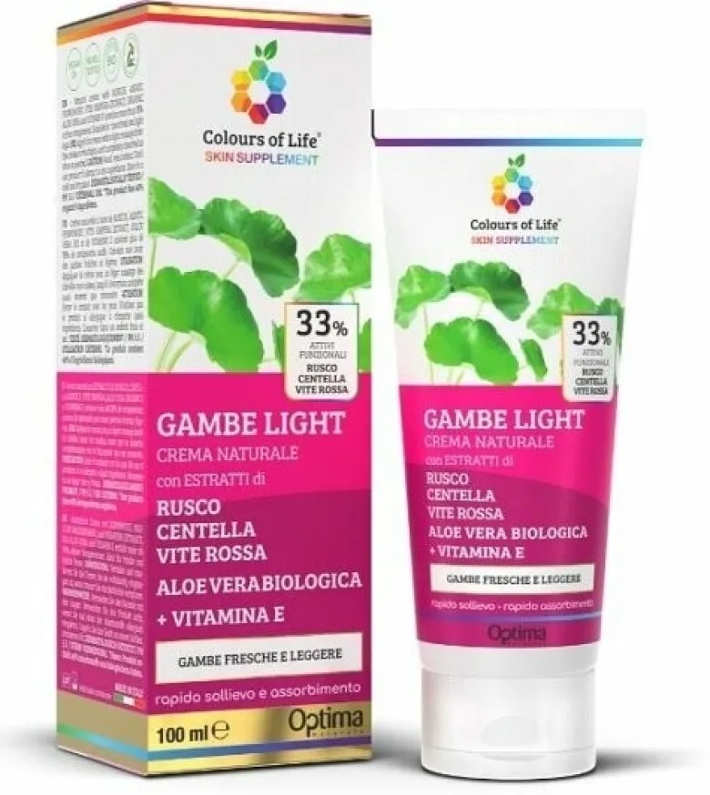 Colours of life skin supplement gambe light crema 100 ml