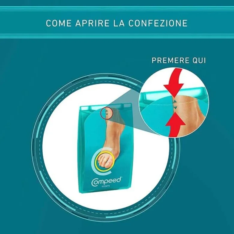Compeed calli interno dita 10 pezzi