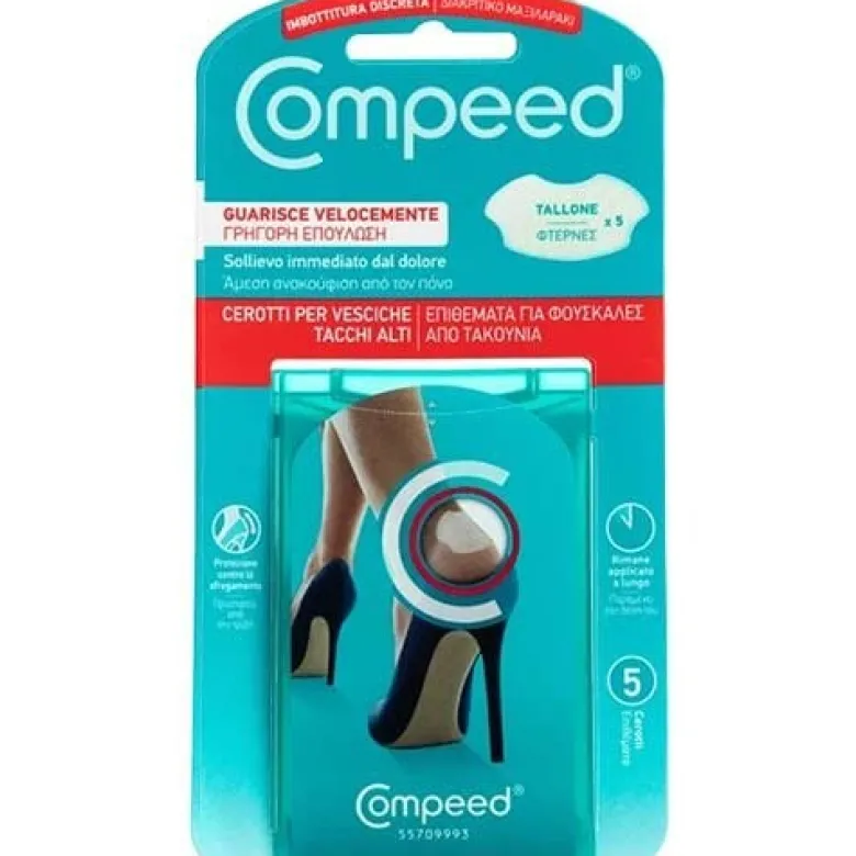 Compeed Cerotti per Vesciche Tacchi Alti 5 Pezzi