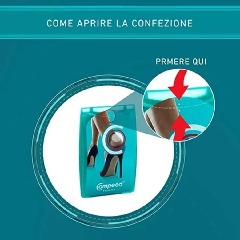 Compeed Cerotti per Vesciche Tacchi Alti 5 Pezzi
