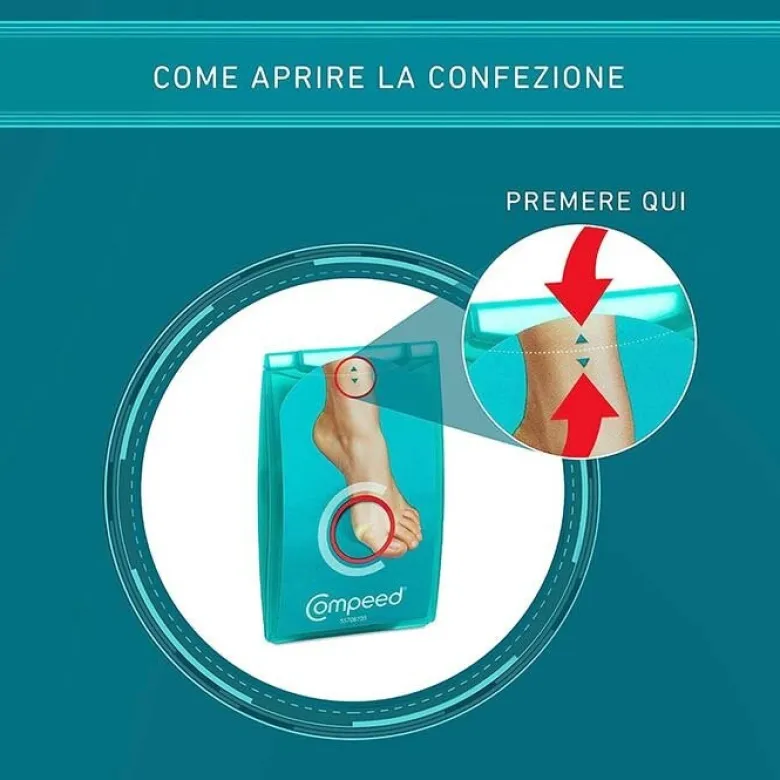Compeed Cerotto Per Vesciche Piccolo 6 Pezzi