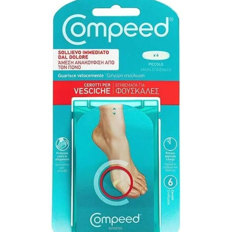 Compeed Cerotto Per Vesciche Piccolo 6 Pezzi