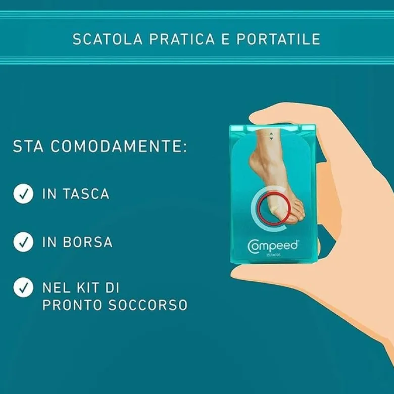 Compeed Cerotto Per Vesciche Piccolo 6 Pezzi