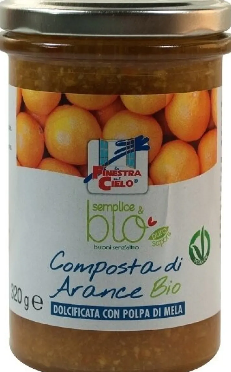 Composta di arance con polpa di mela bio 320 g