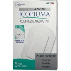 Compresse Adesive Tessuto Non Tessuto Sterili