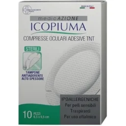 Compresse oculari adesive sterili 10 pezzi