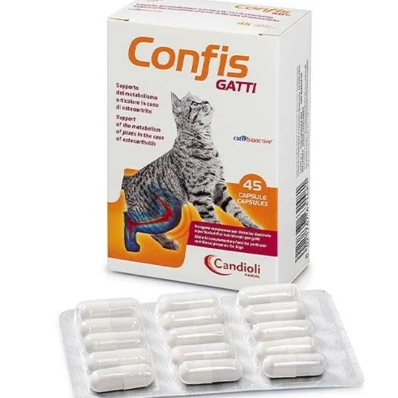 Confis Gatti Supporto del Metabolismo Articolare 45 capsule