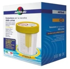 Contenitore raccolta urina sottovuoto master-aid 120 ml