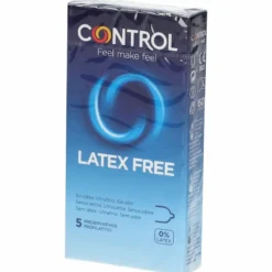 Control new latex free 5 pezzi