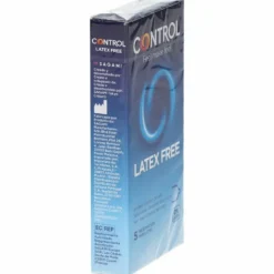 Control new latex free 5 pezzi