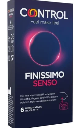 Control Senso Preservativi Sottili 6 Pezzi